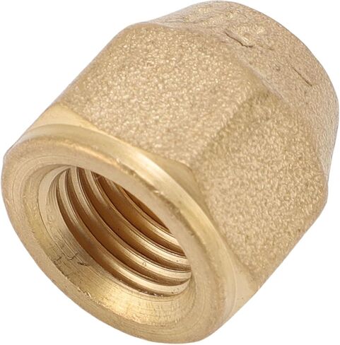 10PCS 1/4 Imperial Air Conditioning Copper Tube Connection Reinforced Nuts Forged Nuts Resistance to High Pressure Without Cracking for Industrial Piping Systems in Saudi Arabia