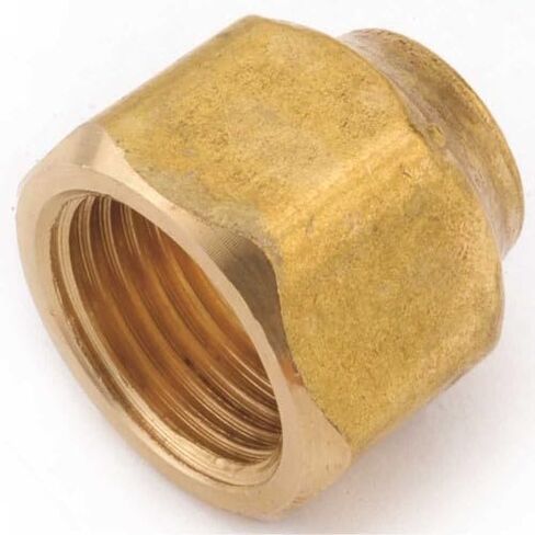 Repair Parts for Anderson Metals 04020-1008 5/8 in. x 1/2 in. Brass Flare Nut Forged - Pack of 10 in Saudi Arabia