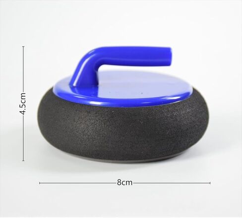 Curling Zone – Indoor Operated Curling Set – Fun Family Game for Kids and Adults – 8 Curling Stones and Floor Mat – Olympic Sport Party Game Equipment – Age 3+ in Kuwait