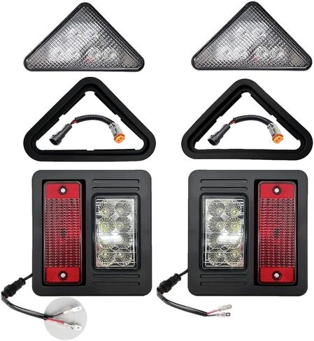2PCS LED Tail Light Kit 6670284 Compatible With Bobcat Skid Steer Loader S100 S130 S150 S160 S175 S185 S205 S220 S250 S300 S330 S450 S510 S530 S550 (2) in Kuwait