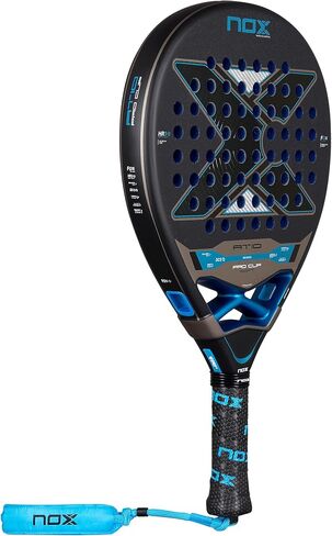 مضرب نوكس باديل AT10 برو كوب سوفت 2026 | أجوستين تابيا على شكل دمعة بالا باديل | وجه من الألياف الزجاجية باللون الفضي، HR3 Soft Eva Core | الديناميكا الهوائية لرفرف EOS، التحكم في الاهتزاز بنظام النبض، الدوران الحصري in Kuwait