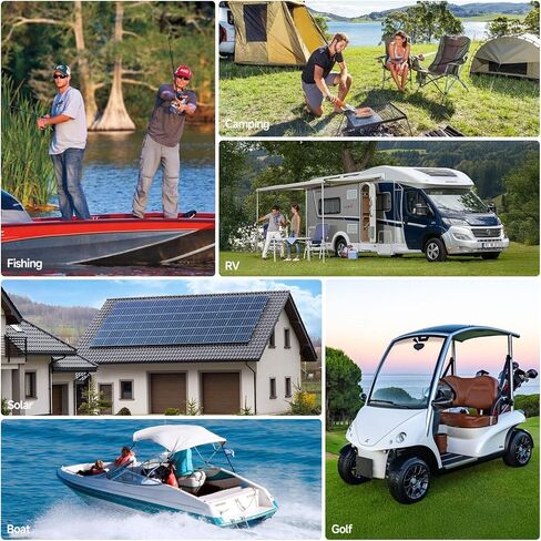 12V 100AH ​​LIFEPO4 بطارية ، 120 أ بًا ، 15000 دورة عميقة ، المجموعة 31 ، بطارية فوسفات الحديد الخفيفة الوزن للطاقة المنزلية ، RV ، محرك التصيد ، البحرية ، الطاقة الشمسية ، خارج الشبكة in Kuwait