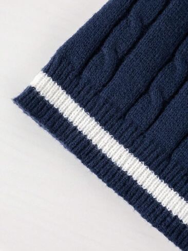 1 pcs Girls Teenager Knit Sweater, Winter Warm Fashion Pullover for Teen Girls, Soft Casual Tops in Saudi Arabia