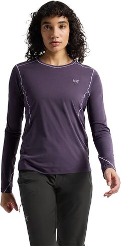 Arc'teryx Sunna Crew LS Women's | Breathable Layer for Hikes in Full Sun in Saudi Arabia