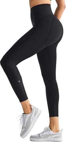 Orolay High Waisted Leggings for Women Tummy Control 7/8 Leggings for Women Compression Workout Yoga Pants in Saudi Arabia