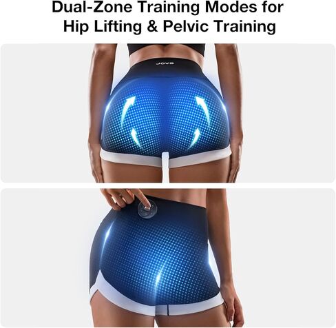 JOVS Toning Shorts, Innovative Butt Lifting Shorts for Women Hip and Pelvic Floor Muscles Training at Home Workout in Kuwait