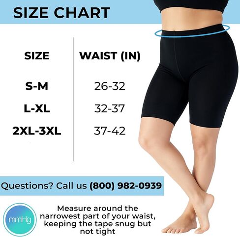 Women’s 20-30 mmHg Compression Shorts – High-Waist Medical Shapewear for Swelling, Varicose Veins & Post-Surgery Recovery in Saudi Arabia