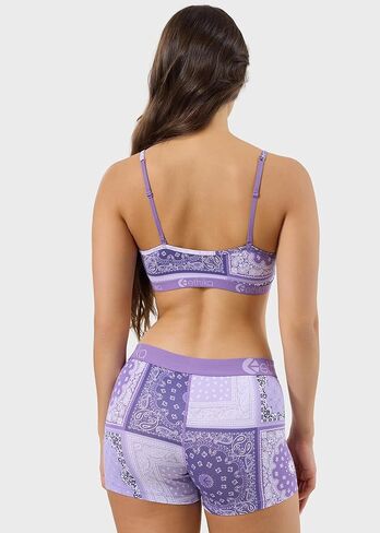 Ethika Women's Staple Boxer Brief Comfortable with Stretch Fit for Daily Wear - Muted Motifs in Saudi Arabia