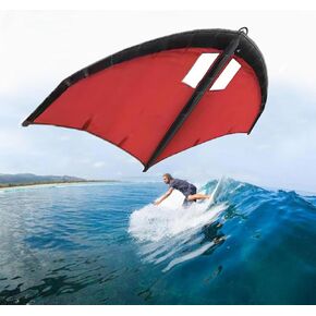 Windsurfing Inflatable Wing,Wind Wingfoil and Hydrofoil Board, Handheld Surf Sail, with Window, for Water Sports, Kiteboarding, Surfing in Saudi Arabia