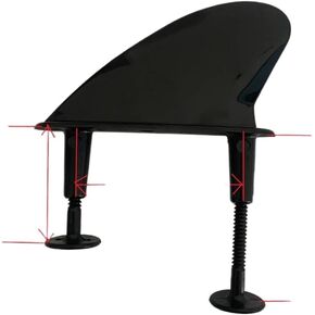 Soft Fins for Surfing Soft Tail Fin for Soft Surfboard Longboard Fin One Big Fin and Two Side Fins Surf Accessories in Saudi Arabia