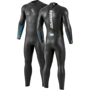 Synergy Triathlon Wetsuit 3/2mm - Volution Full Sleeve Smoothskin Neoprene for Open Water Swimming in Saudi Arabia