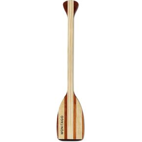 Wooden Canoe Paddle with Ergonomic Palm Grip and Anti-Collision Edge, Floating Wood Canoe Boat Paddle in Kuwait