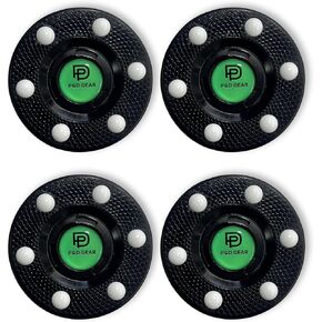 P&D Gear Inline Hockey Pucks– Official Inline Regulation Size & Weight – 4oz 6 Glide Dots for Fast Smooth Play – DEK, Roller, and Indoor Hockey Training Pucks in Kuwait