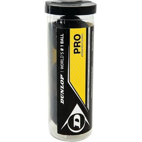 Dunlop Sports Pro XX Squash Ball - 3-Ball Tube in Kuwait