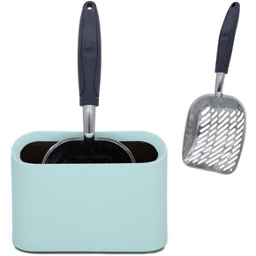 فيستياو مجرفة كبيرة لفضلات القطط، رافع سريع لفضلات القطط، مجرفة فضلات القطط بفتحات واسعة مع مقبض خشبي in Kuwait