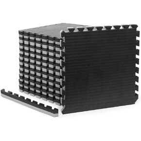 Gold BJJ Home Jiu Jitsu Mats - Extra Thick 1.5" Interlocking Puzzle Mats for Grappling, Wrestling, MMA & Judo Training Room Flooring in Kuwait