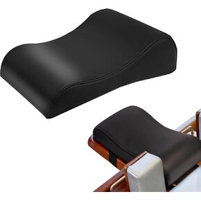 وسادة دعم الرأس والرقبة من بيلاتيس - وسادة بيلاتيس مريحة لمحاذاة عنق الرحم - مسند رأس إسفنجي عالي الكثافة مع حزام قابل للتعديل - يناسب معظم آلات الإصلاح ومعدات البيلاتيس المنزلية in Kuwait