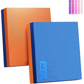 وسادة توازن للتمرين من هاببير - مقاس 38.1 سم × 30.48 سم - بساط تدريب سفلي غير قابل للانزلاق - إسفنج مبطن ناعم وسميك 2.25 سم للعلاج الطبيعي والتدريب الأساسي والتدريبات المنزلية in Kuwait