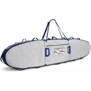 حقيبة سفر لركوب الأمواج بطول 8 أقدام، حقيبة مزدوجة متينة لركوب الأمواج 1680D مع حماية 360 درجة، سقف السيارة وخط الطيران جاهز لألواح ركوب الأمواج 6'0/6'6/7'0/7'6/8'0 (بحد أقصى 24 بوصة) in Kuwait