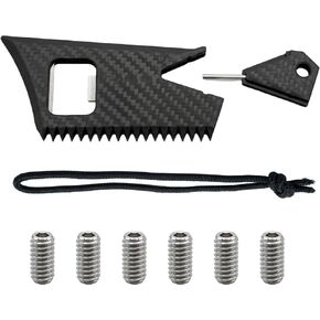 طقم مشط شمع متعدد الأدوات بزعانف ركوب الأمواج، يتضمن مفتاح زعنفة، وفتاحة زجاجات، وكاشطة وسلسلة مقود، ومسامير إمساك من الفولاذ المقاوم للصدأ متوافقة مع FCS، والعقود الآجلة، واللوح الطويل، وSUP in Kuwait