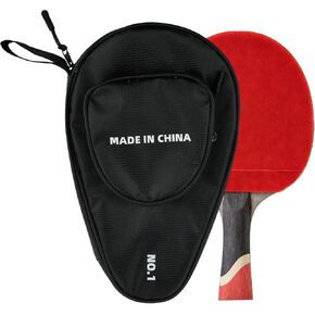 غطاء مجداف بينج بونج متوافق مع ستيجا - حقيبة تنس الطاولة لمجدافين و7 كرات، حقيبة مجداف ذات سعة كبيرة مع حقيبة كرة منفصلة، ​​حقيبة تخزين مقاومة للماء والصدمات in Kuwait