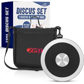 قرص نايلون ZPU بوزن 1 كجم مع حقيبة حمل سوداء، قرص للتمرين الرياضي والمنافسة للمسار والميدان، وممارسة الرمي في الهواء الطلق للرجال والنساء in Kuwait