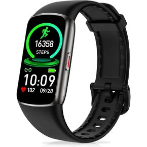 Fitness Tracker with 24/7 Heart Rate, Blood Oxygen Sleep Monitor, 123 Sports Modes Calories Smart Watch,IP68 Waterproof Step Counter Activity Trackers Health Pedometer for Women Men in Kuwait