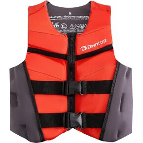 سترة السباحة Owntop للأطفال الشباب | سترة سباحة من النيوبرين خفيفة الوزن وسريعة الجفاف | قوارب الكاياك، التدريب على السباحة، القوارب، الرياضات المائية | يصلح ل 50-125 رطلا in Kuwait