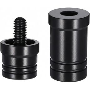 Pool Cue Joint Protector 2 PCS 5/16 x 18 Billiard Cue Joint Protector Black Stick Joint-Protector for Players Pool Billiard Cues in Kuwait