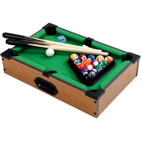 Mini Pool Table Wooden Billiards Tabletop Board Game for Family Night Party Time Gift for Cat Lovers in Saudi Arabia