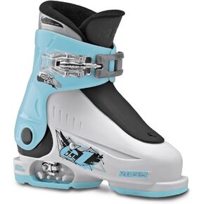 Roces Idea Up G Girls Ski Boots - 16-18/White-Light Blue-Black in Kuwait