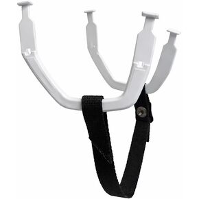 حزام ذقن بديل لخوذة الهوكي، حلقة زر مع حلقات أذن بيضاء، مجموعة الأشرطة ملونة باللون الأسود الكامل، CCM، Bauer، True، و Warrior in Kuwait