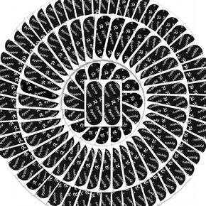 120 PCS Bowling Thumb Tape (Fast Release Black) – Pre-Cut Finger Insert Grip Tape for Bowlers, 1" x 2.75" Protective Tape, No Residue, Breathable in Kuwait