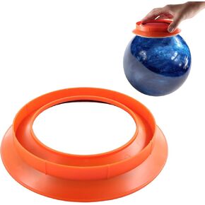 Universal Sanding Pad Holder for Bowling Balls, Precision Surface Maintenance Tool 2-in-1 Cleaning Polishing and Display Stand Accessory for Bowling Balls Better Reaction (Blue) in Kuwait