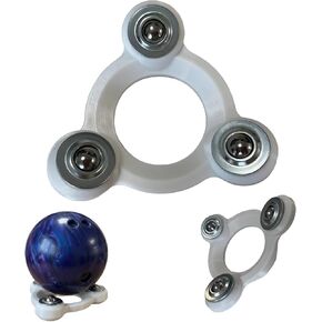 Bowling Ball Spinner, Hook & Grip Trainer with Maintenance Stand - All-in-One Practice Tool for Improving Rev Rate and Ball Performance in Kuwait
