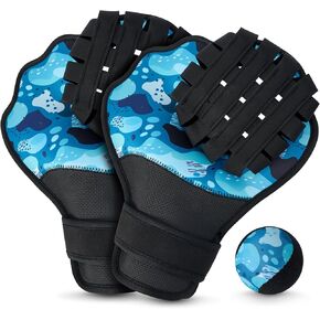TTQ Water Baseball Ball and Gloves Set for Pool & Beach Games –Adjustable Ambidextrous Baseball-Style Mitts with Water Bouncing Ball for Outdoor Summer Water Sports in Kuwait