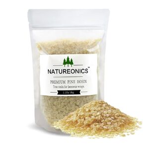 Pine Resin for Beeswax Wraps 2.2 lbs, Premium Pine Resin for Beeswax Wraps, Premium Grade Rosin for a better Grip and Performance, Ideal for Musicians Athletes, Dancers and DIY Projects. in Kuwait