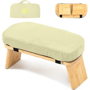 مقعد للتأمل، مقعد للتأمل من الخيزران، مقعد للتأمل للركوع قابل للطي، مقعد للصلاة من سيزا، مقعد للصلاة مع وسادة للتأمل، مقعد للركوع (أسود) in Kuwait