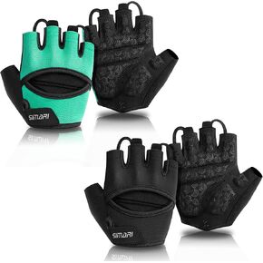 SIMARI Workout Gloves for Women Men with Full Palm Protection, Strong Grip, Cushion Impact, Breathable, Suitable for Gym Training, Kayaking, Weight Lifting, Exercise, Fitness, Cycling in Kuwait