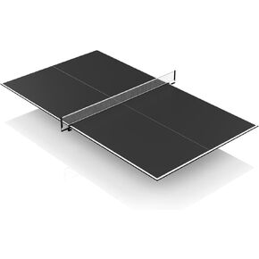 Ping Pong Table Topper for Pool Table,Foldable 8x4 FT Ping Pong Conversion Top with Net Set for Billiard Table w/Net & Foam Padding, Easy Conversion in Saudi Arabia