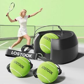 No-Fill Tennis Trainer, Solo Play Set for Backyard, Family Fun Skill Builder Kids Adults Beginners in Kuwait