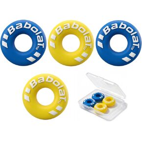 Tire-Shaped Tennis Racket Vibration Dampener, 6-Pack, Shock Absorbers for Racquet Strings, Reduces Vibration and Noise, Durable Rubber in Kuwait