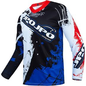 Kids Cyling Jersey,Youth Motocross Jersey Boys Dirt Bike Shirt Girls Motorcycle Long Sleeve BMX Racing Off-Road Tops in Kuwait