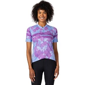 Terry Touring Short Sleeve Cycling Jersey Women, Relaxed Fit, Full Front Zip Moisture Wicking UPF 50+ Sun Top Bike Tour in Saudi Arabia