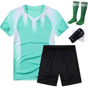 Children's football uniform set, boys and girls training short-sleeved youth team uniform for kids in Saudi Arabia
