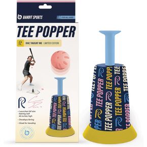Bandit Sports Coach RAC Tee Popper, Durable Nylon Strength for Long-Lasting Hitting, Batting Tee, Baseball Training for Practicing Hitting Without a Pitcher (Ball not Included) in Kuwait