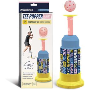 Bandit Sports Coach RAC Mini Tee Popper, Hitting Tee for Perfect Swings, Batting Machine for Practicing Hitting Without a Pitcher Blue in Kuwait