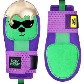 Baseball Sliding Mitt - Youth Size - Ice Cream, Bear Drippy Drip Accessory, Ambidextrous Baseball & Softball Sliding Glove Gear for Hand Protection,Breathable and Durable in Saudi Arabia