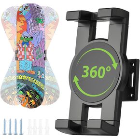 Skateboard Decks Wall Mount 360° Rotating Skateboard Wall Hanger in Kuwait