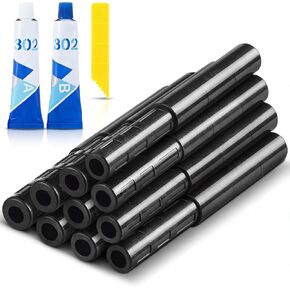 12 Pcs Golf Club Extensions Carbon Fiber Golf Shaft Extension Rod 2 Pcs 02ab Adhesive Shaft Extender 0.49 0.52 0.55 0.58 Inch Size Spiral Design for Industrial Equipment Home Repair in Kuwait